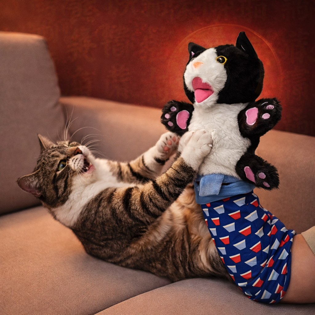 Gant de jeu pour chat - MyNINJACAT